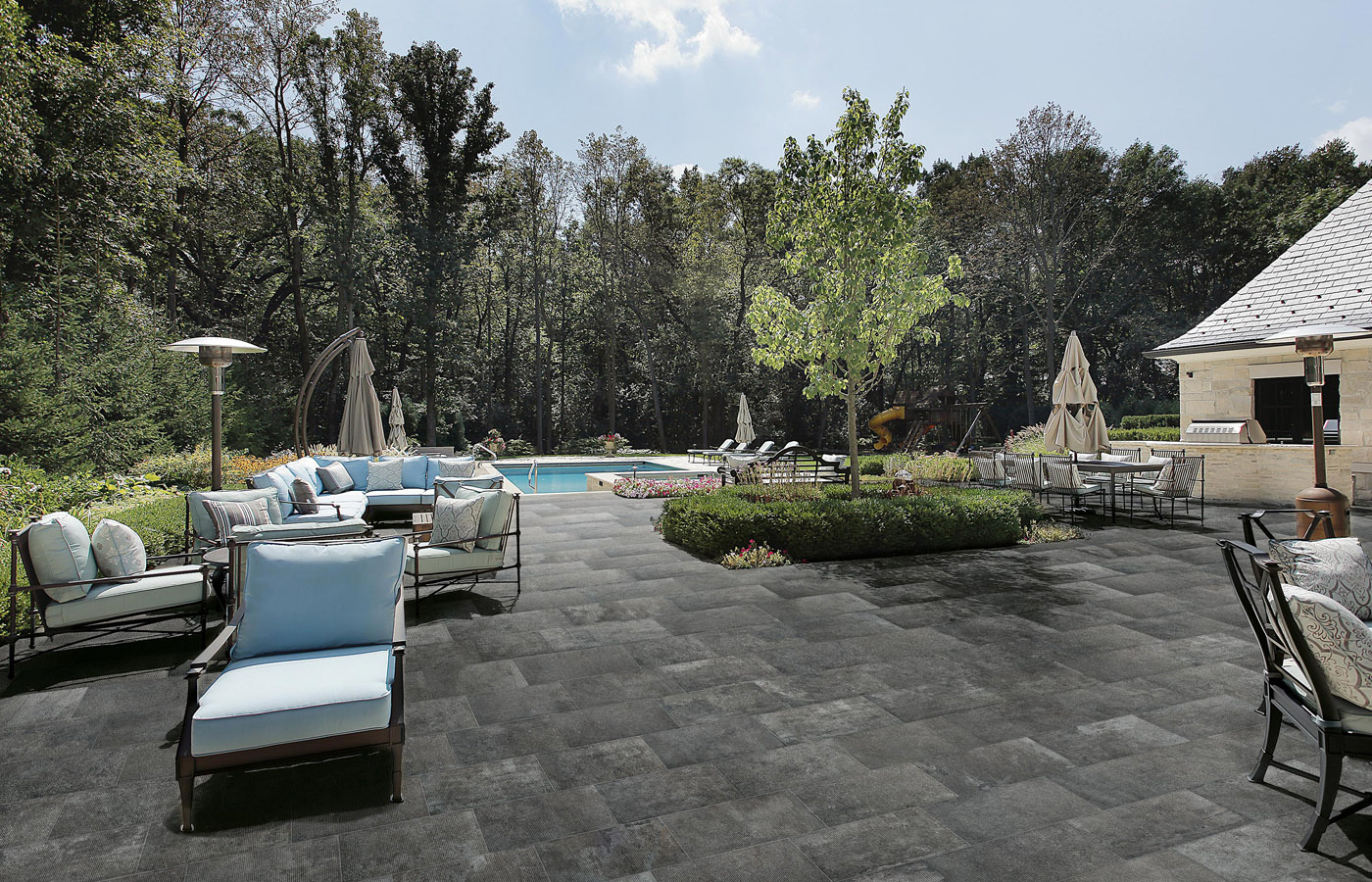 Castello Exterior Black Porcelain 20mm (Sample)