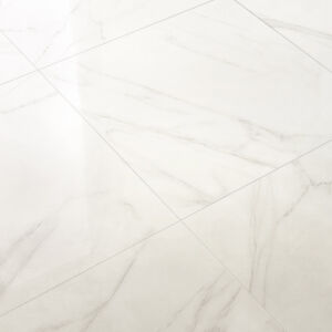 Romana Carrara Polished White/Grey Porcelain