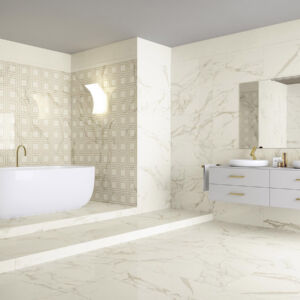 Roma Statuorio Gold Polished Porcelain