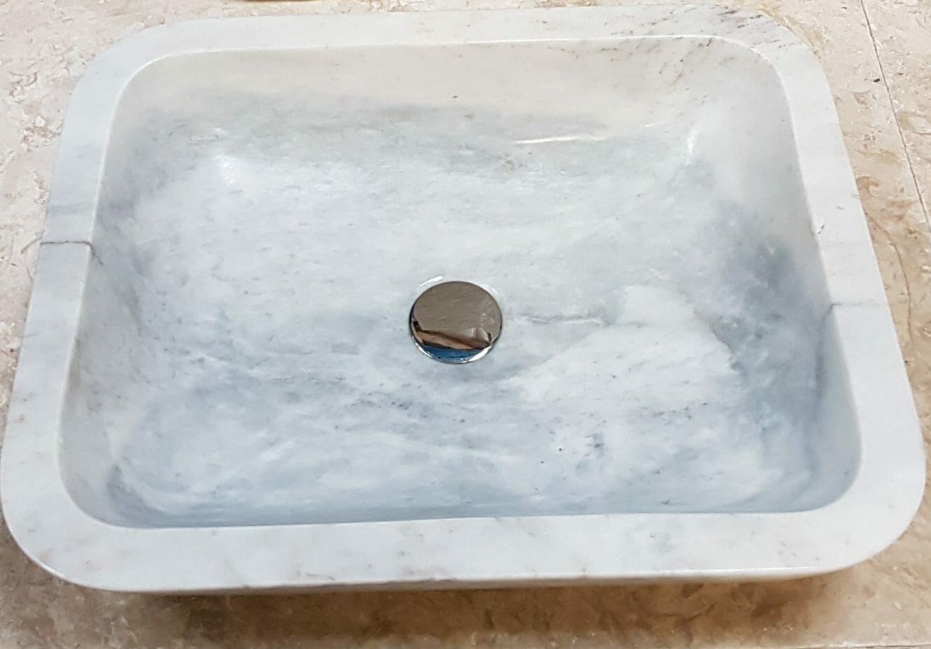 Atom Rectangle Verona Marble Basin