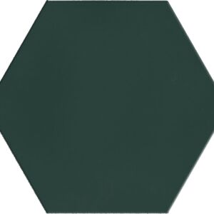 Hexagon Green Echo Matt Porcelain (Sample)