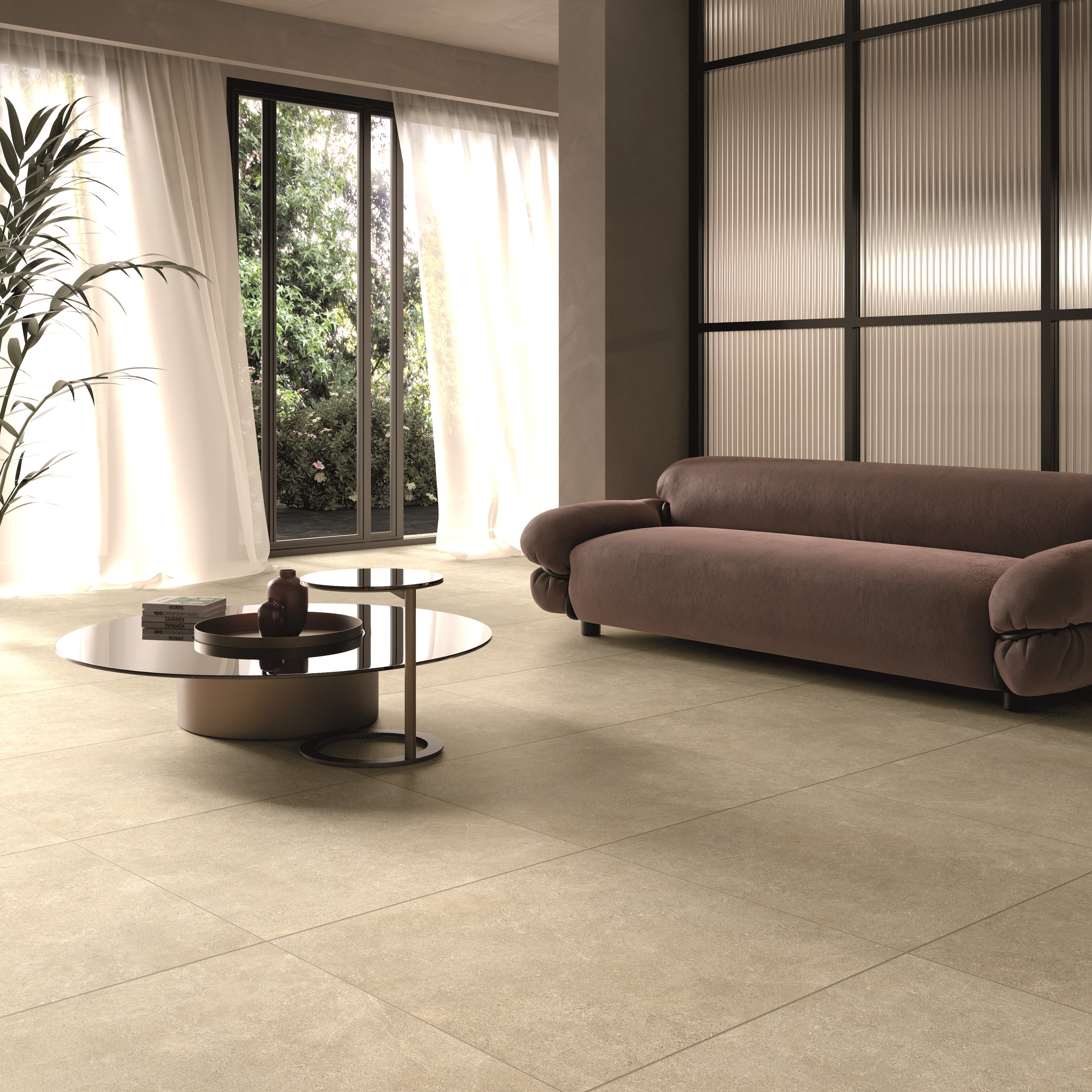 Aserra Beige Stone Effect Porcelain