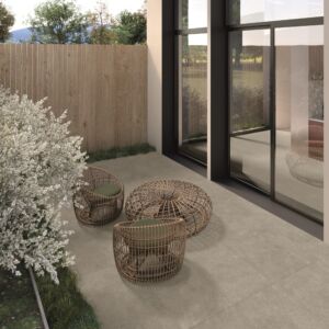 Aserra Grey Stone Effect Exterior Porcelain