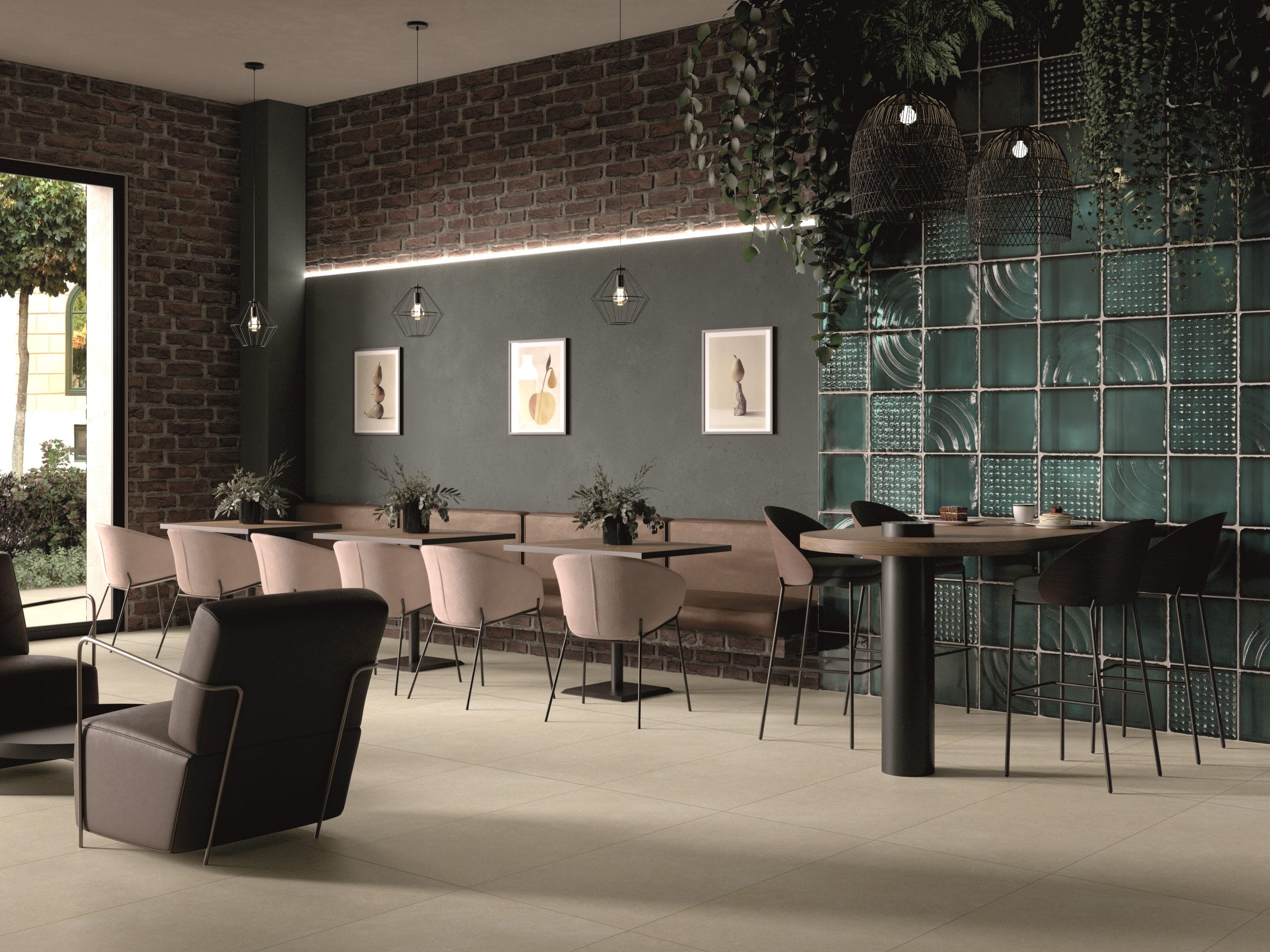 Aserra Cream Stone Effect Porcelain