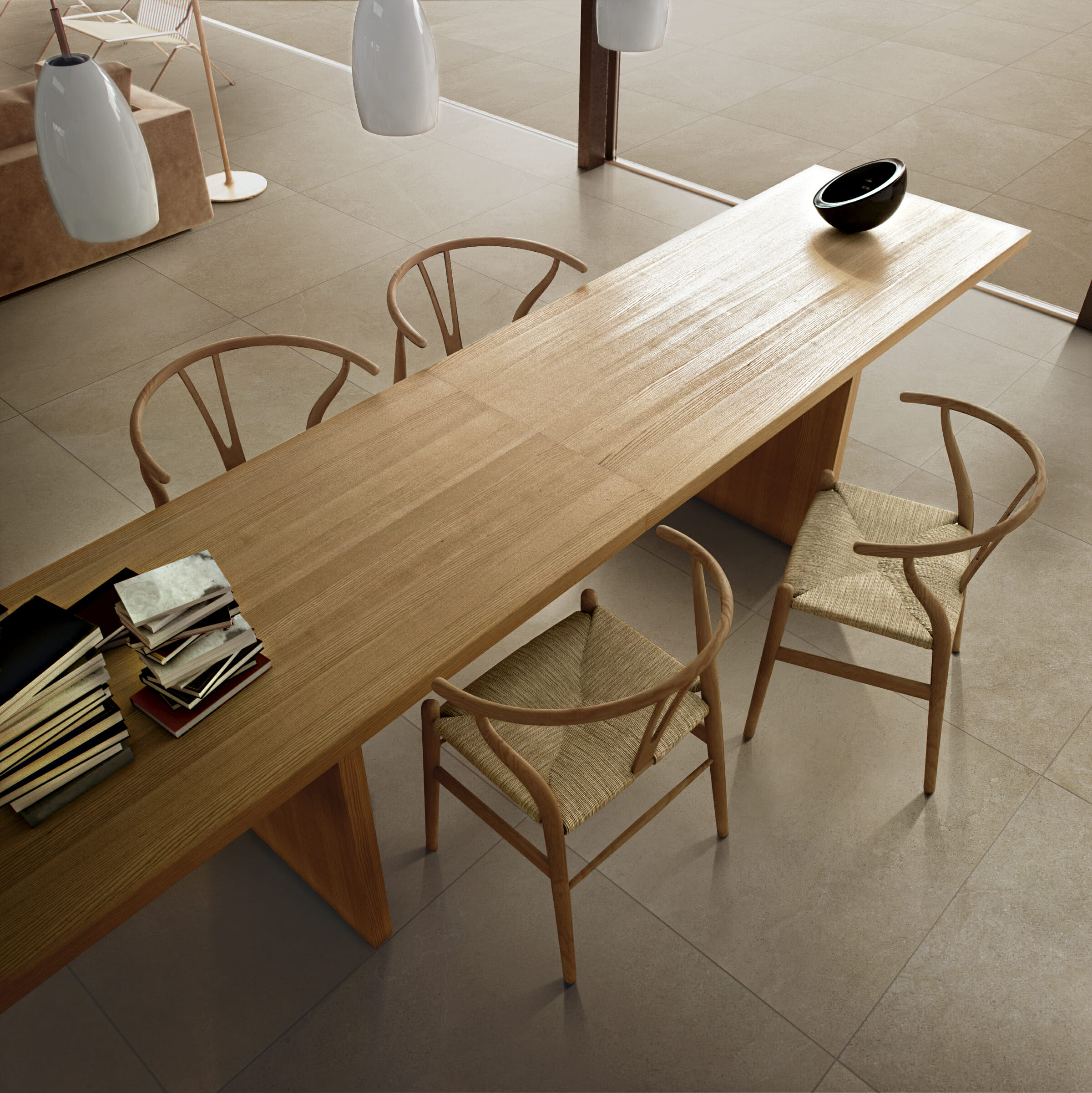 Aston Sand Natural Porcelain