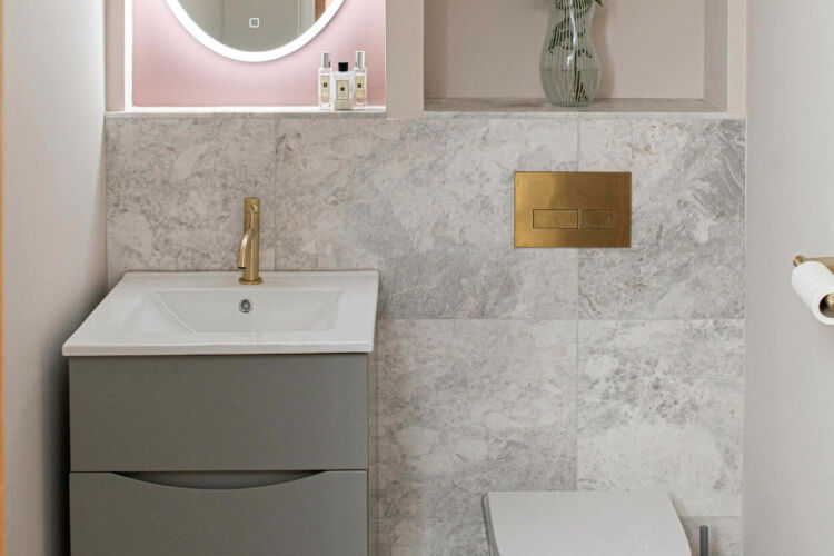 Classy Cloakroom And Hallway Tiles