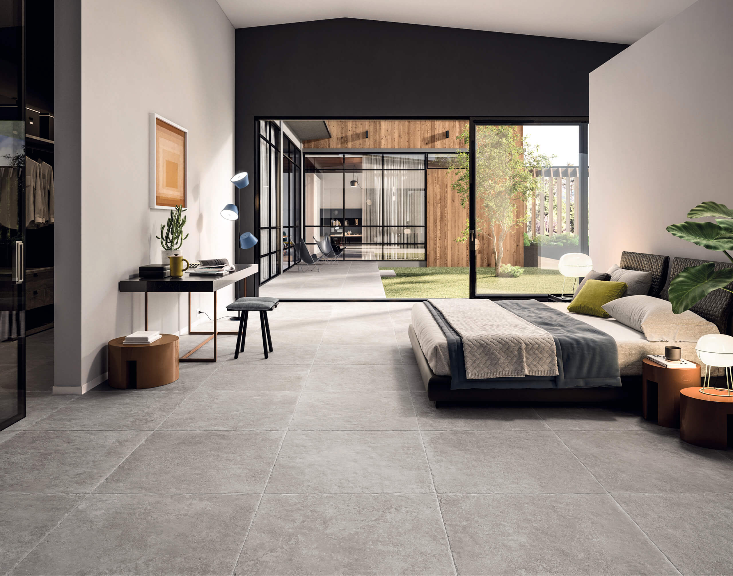 Bourgogne Grey Porcelain