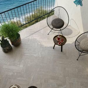 Cadiz 3D Silver Matt Porcelain
