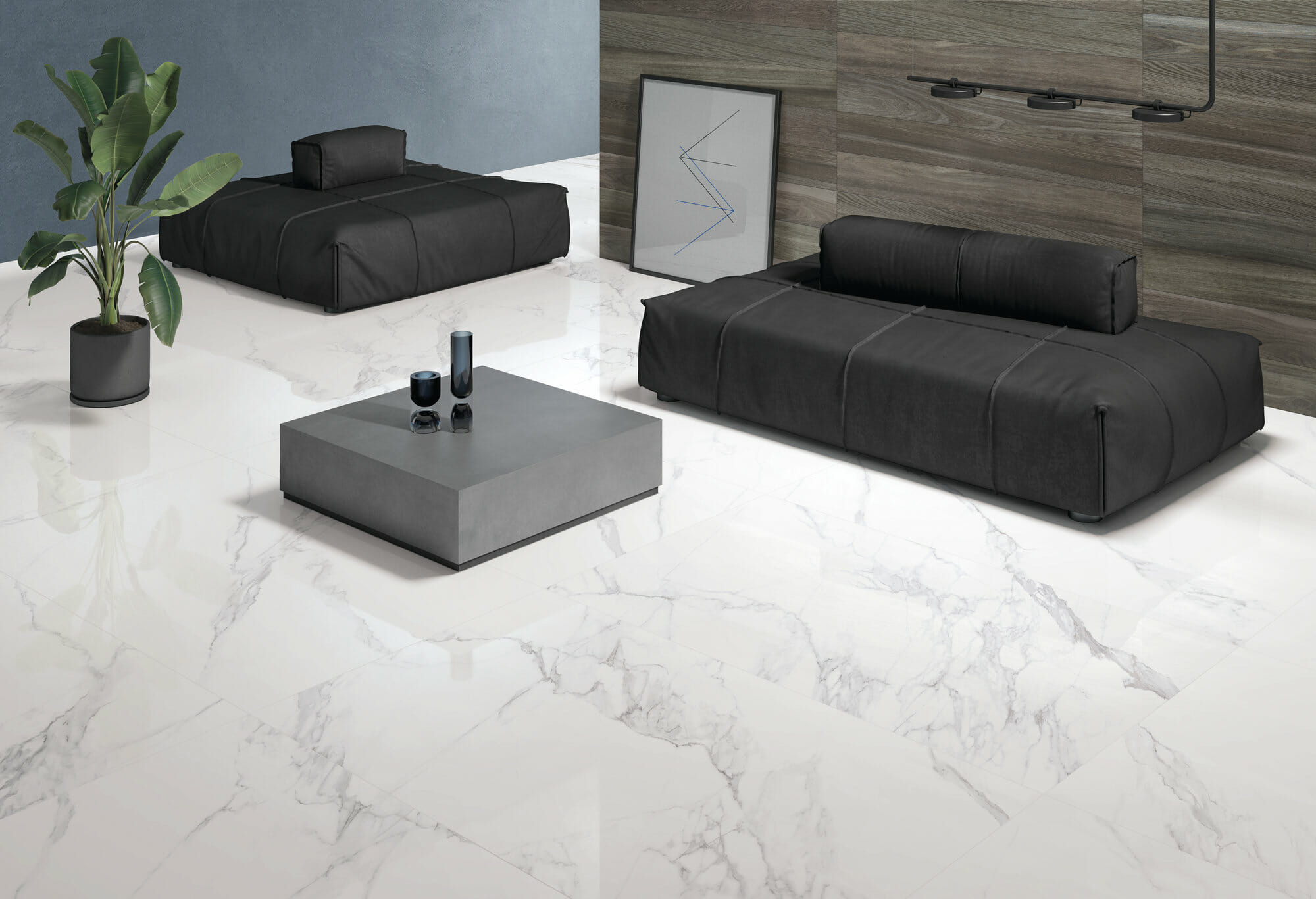 Calacatta Pure White Polished Porcelain