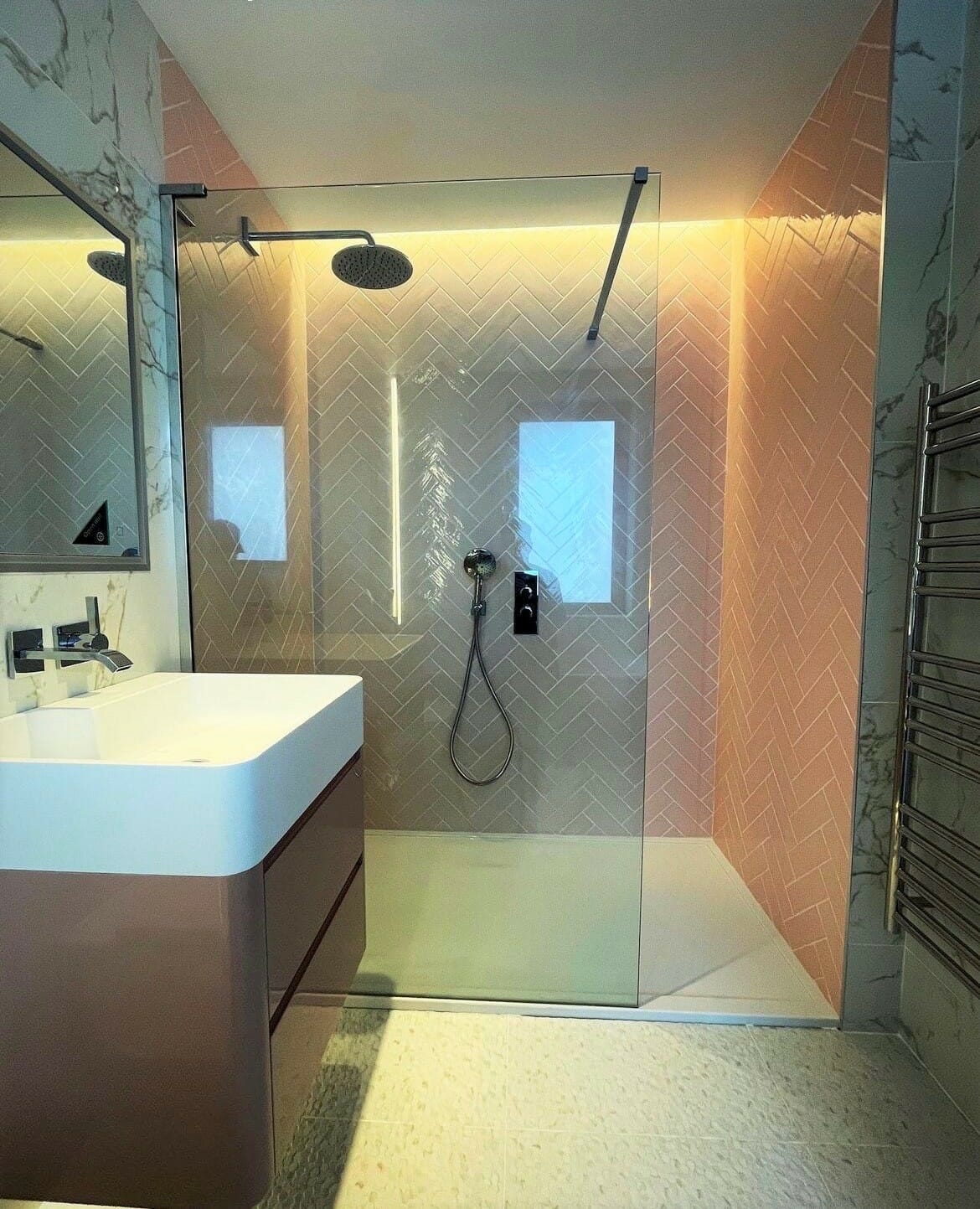 Catalan Glazed Pink Ceramic