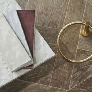 Parquet Cognac Natural Porcelain