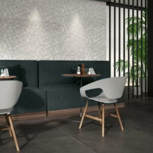 Dune Black Natural Porcelain