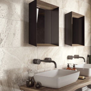 Aqua Aged White Natural Porcelain