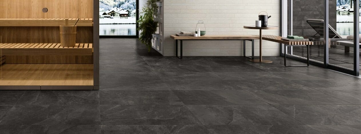 Slate Black Exterior Porcelain 20mm