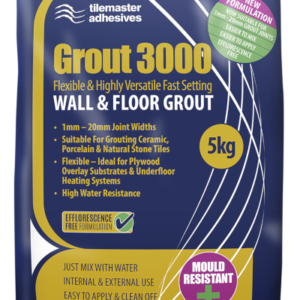 Tilemaster 3000 Wall & Floor Mould Resistant Grout