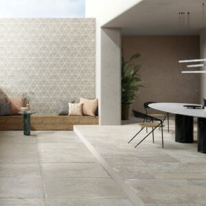 Hexham Beige Exterior Porcelain 20mm