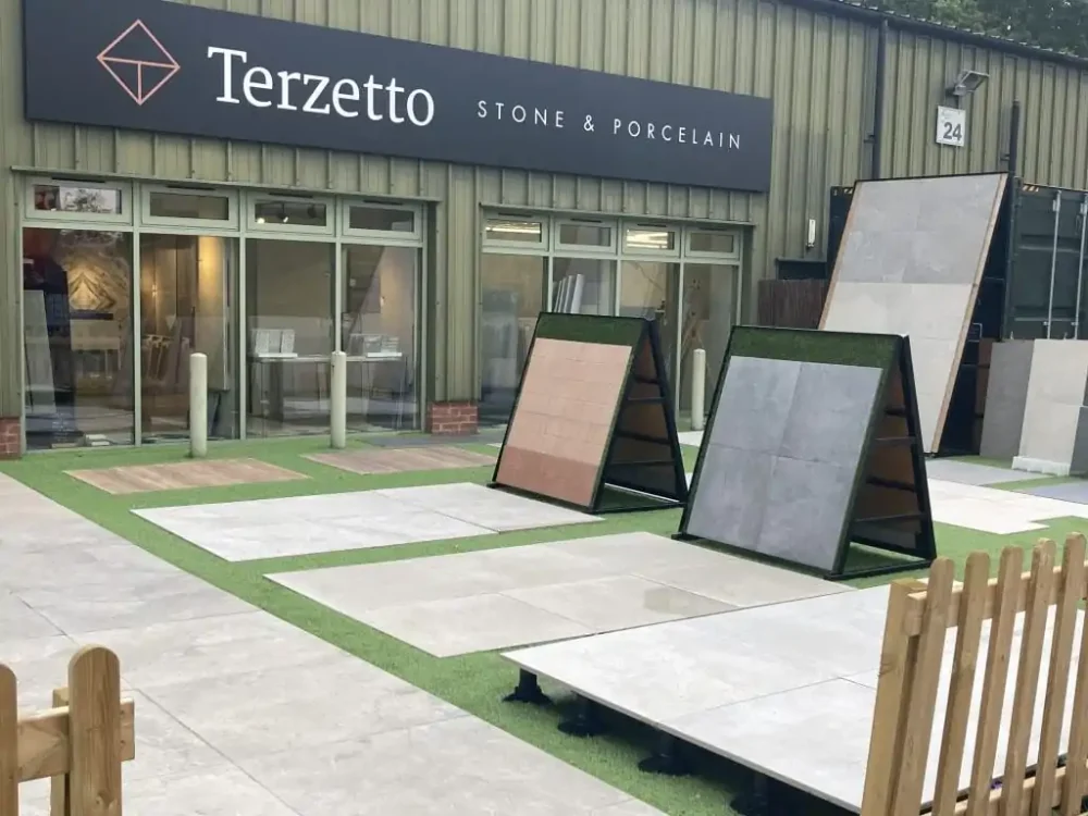 Yorkshire Exterior Tiles Display Area