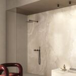 Maravilla Onyx Effect Amber Satin Porcelain