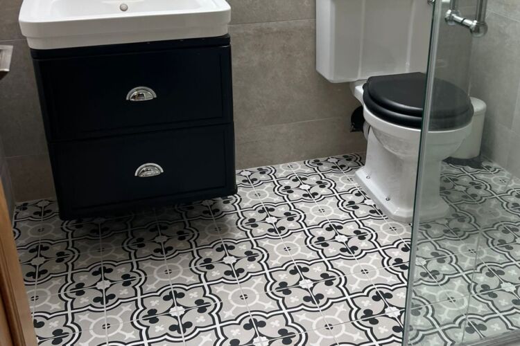 Versatile Tiles for Hallway and Bathroom Designs