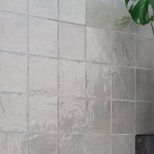 Monaco Zellige Cloud Grey Square Glazed Ceramic