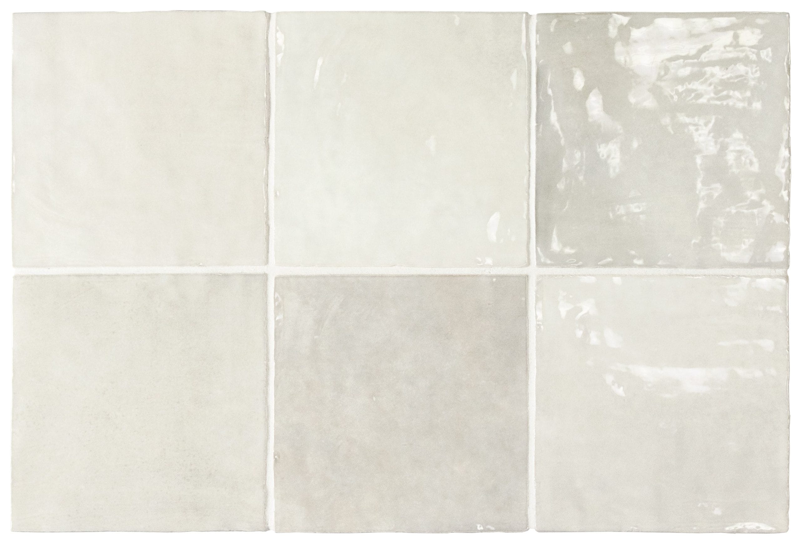 Monaco Zellige Flint Green Square Glazed Ceramic