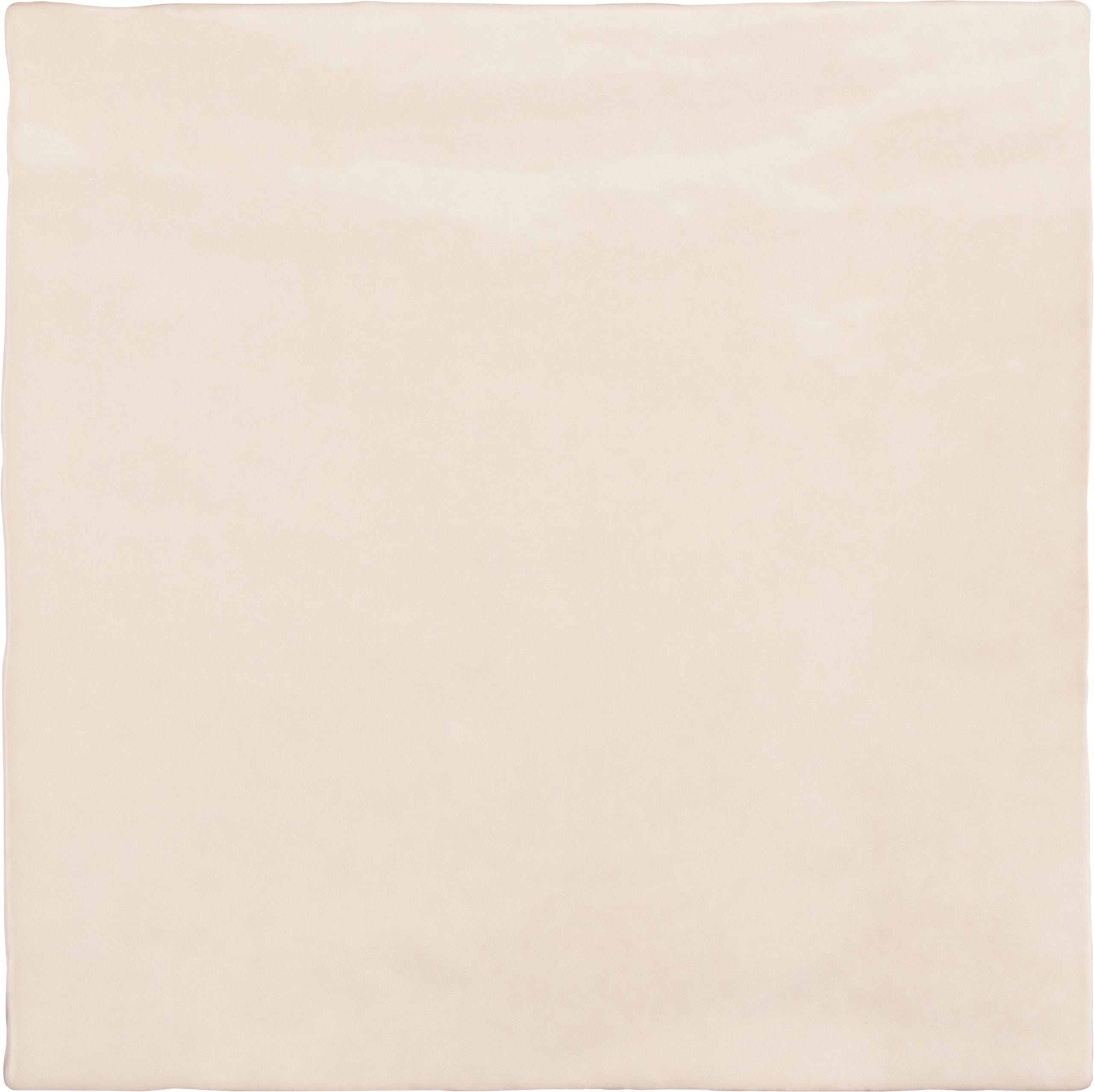 Monaco Zellige Milky White Square Glazed Ceramic (Sample)