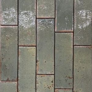 Marrakesh Sea Green Gloss Porcelain Brick (Sample)
