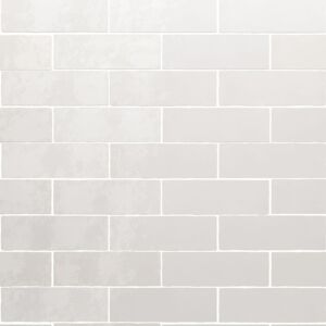 Monaco Glazed Blanc Ceramic Bricks