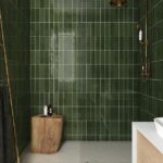 Monaco Glazed Botanical Green Ceramic Bricks