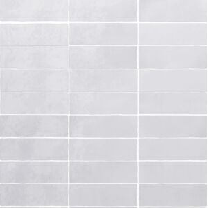 Monaco Glazed Cloud Grey Ceramic Bricks