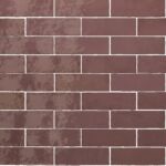 Monaco Glazed Crimson Ceramic Bricks