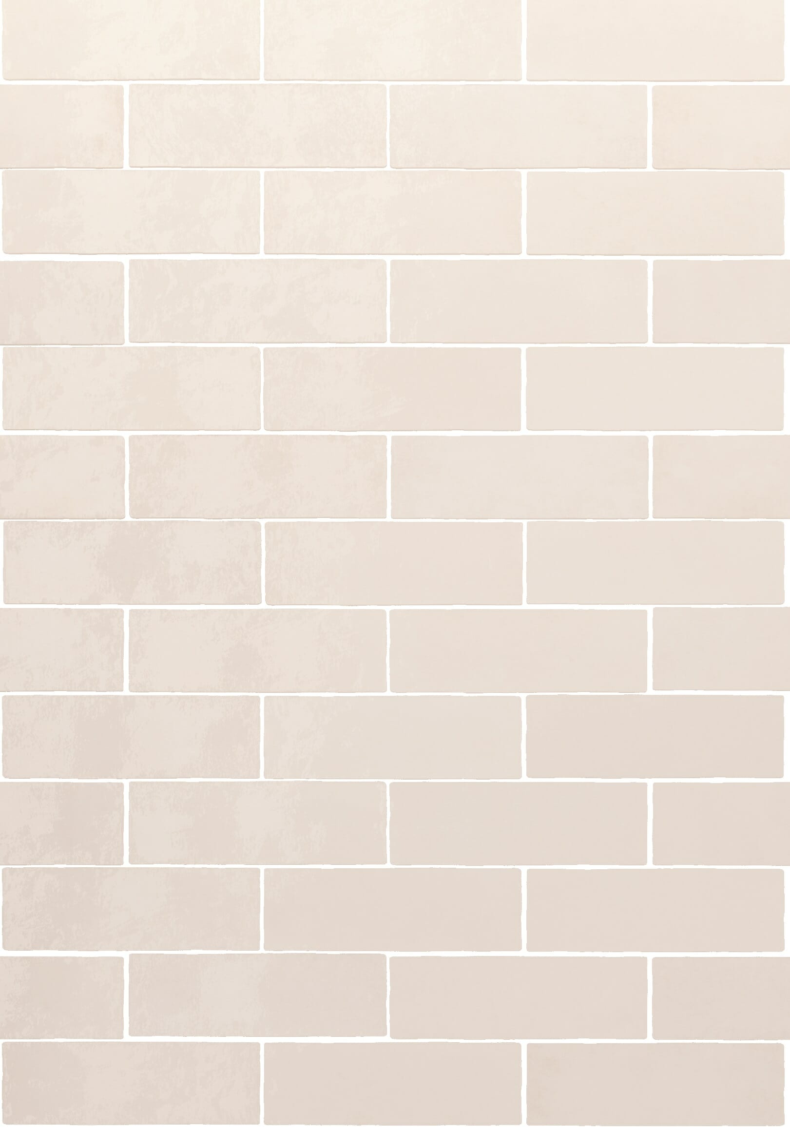 Monaco Glazed Milky White Ceramic Bricks