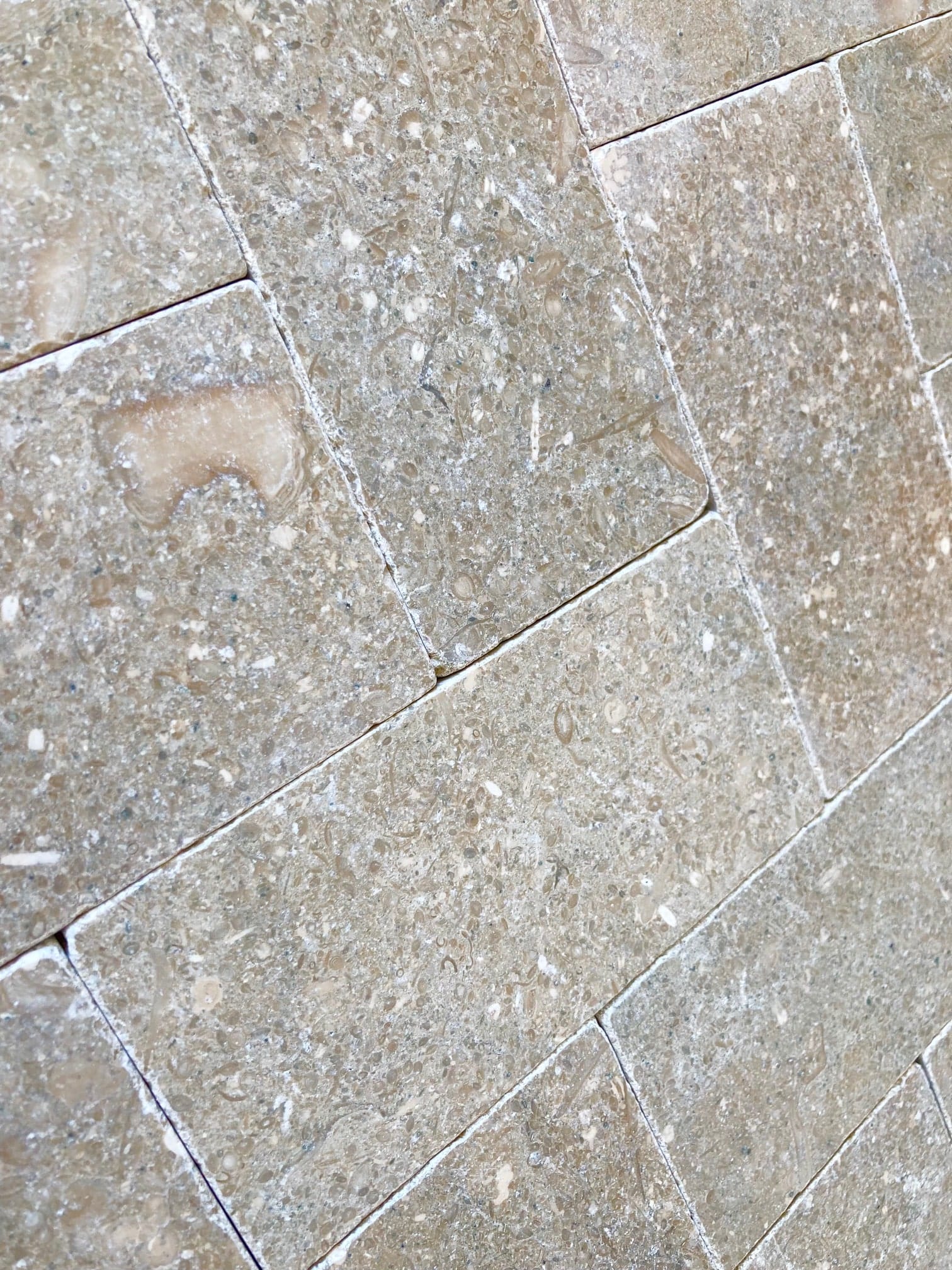 Olivestone Tumbled Limestone Bricks