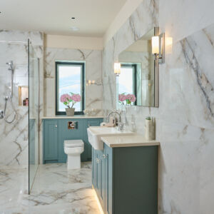 Onyx Silver White Polished Porcelain