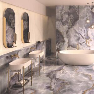 Onyx Blue Polished Porcelain
