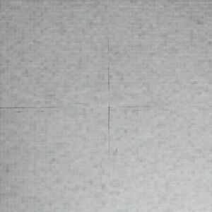 Bianco Polished Marble Mosaic
