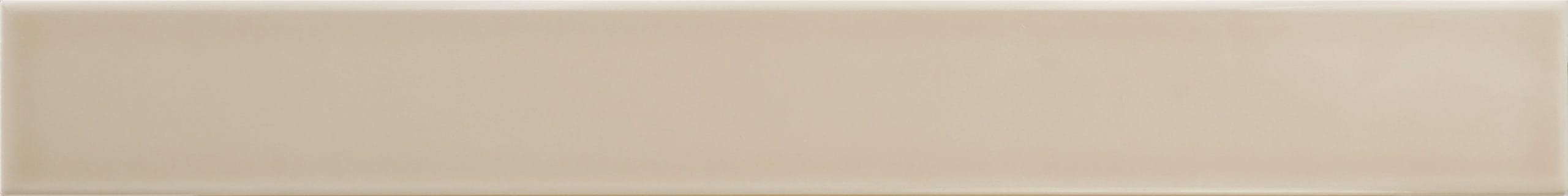 Palos Latte Glazed Ceramic Long Brick