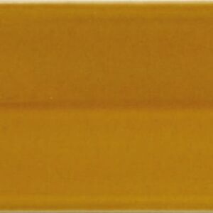 Palos Mustard Crackle Glazed Ceramic Long Brick (Sample)