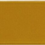 Palos Mustard Crackle Glazed Ceramic Long Brick
