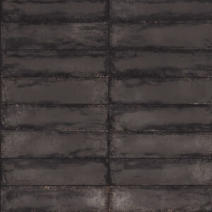Metallic Brick Black (Sample)