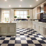 Parisian Oro and Nero Chequer Porcelain