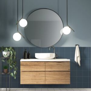 Pastello Ocean Wave Square Matt Porcelain
