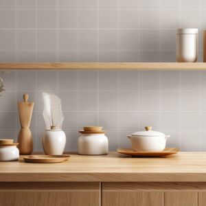 Pastello Dutch White Square Matt Porcelain