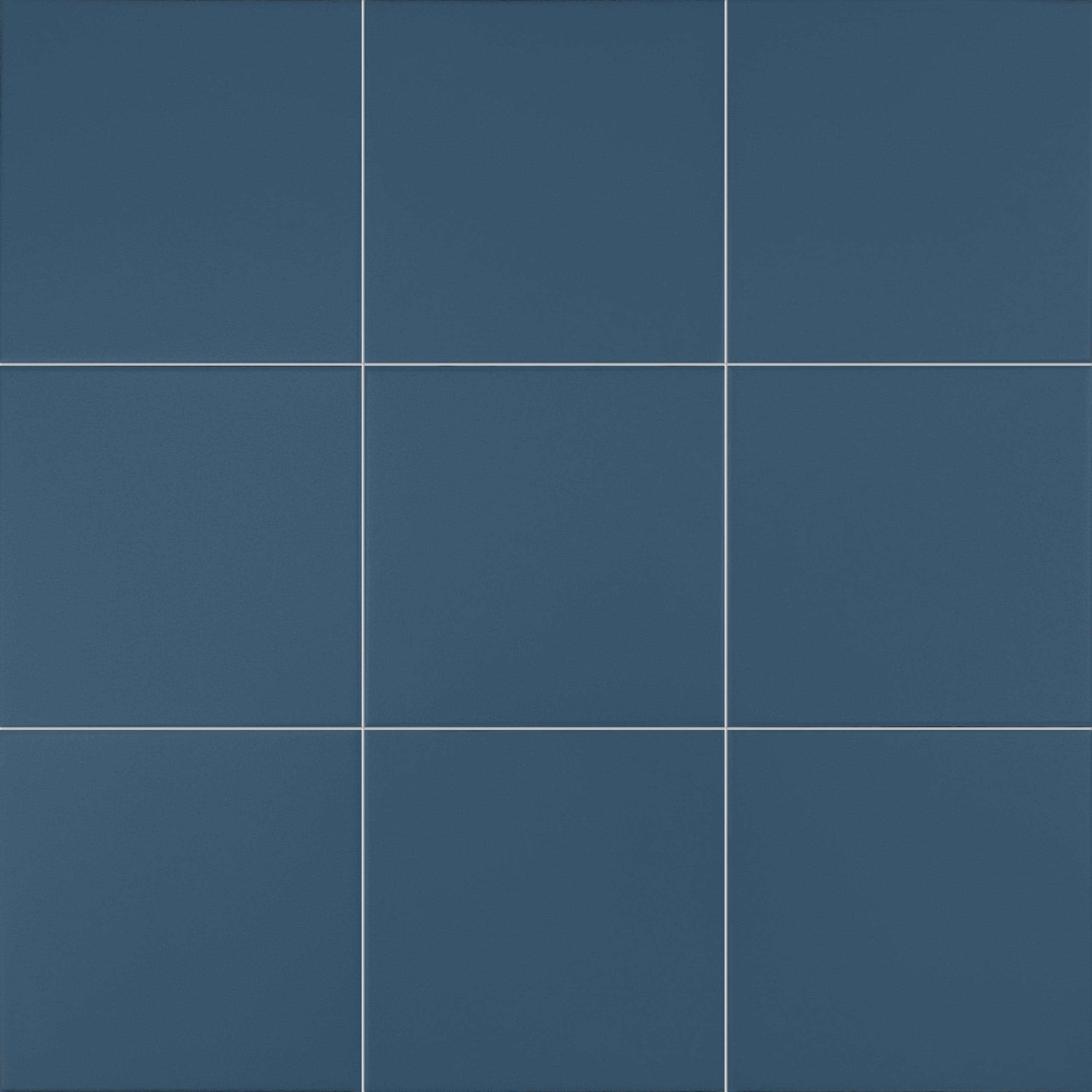 Pastello Aegean Blue Square Matt Porcelain