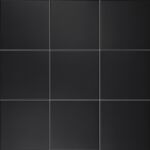 Pastello Black Swan Square Matt Porcelain