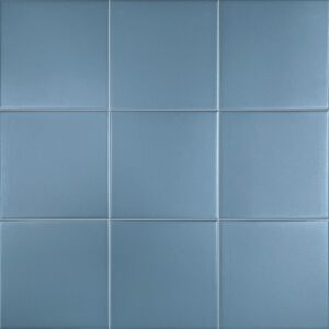 Pastello Cadet Blue Square Matt Porcelain
