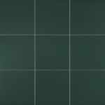 Pastello Green Echo Square Matt Porcelain