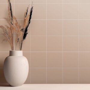 Pastello Rosy Blush Square Matt Porcelain