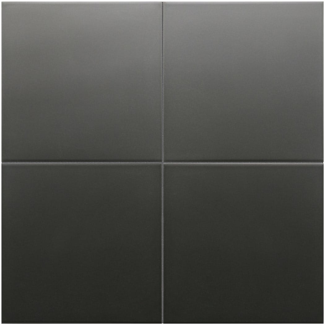 Patrona Plain Off Black Porcelain
