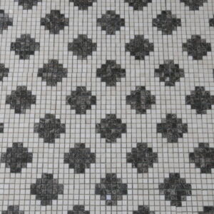Pearl & Crema Di Vena Polished Mosaic Marble